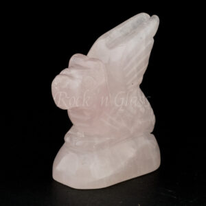 dragon wing rose quartz spirit totem animal carving gemstone left 1000x1000