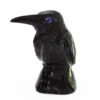 raven onyx purple eye spirit totem gemstone animal carving left 1000x1000