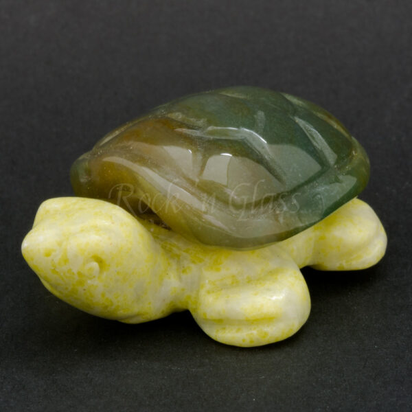 turtle fancy jasper serpentine spirit totem gemstone animal left 1000x1000