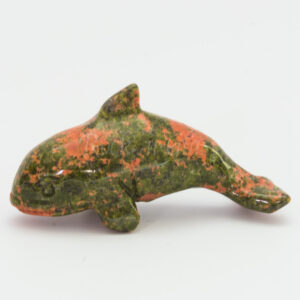 whale unakite spirit totem gemstone animal carving side 1000x1000